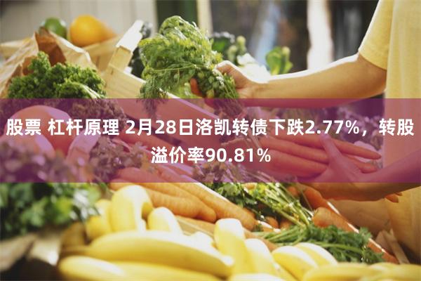 股票 杠杆原理 2月28日洛凯转债下跌2.77%，转股溢价率90.81%